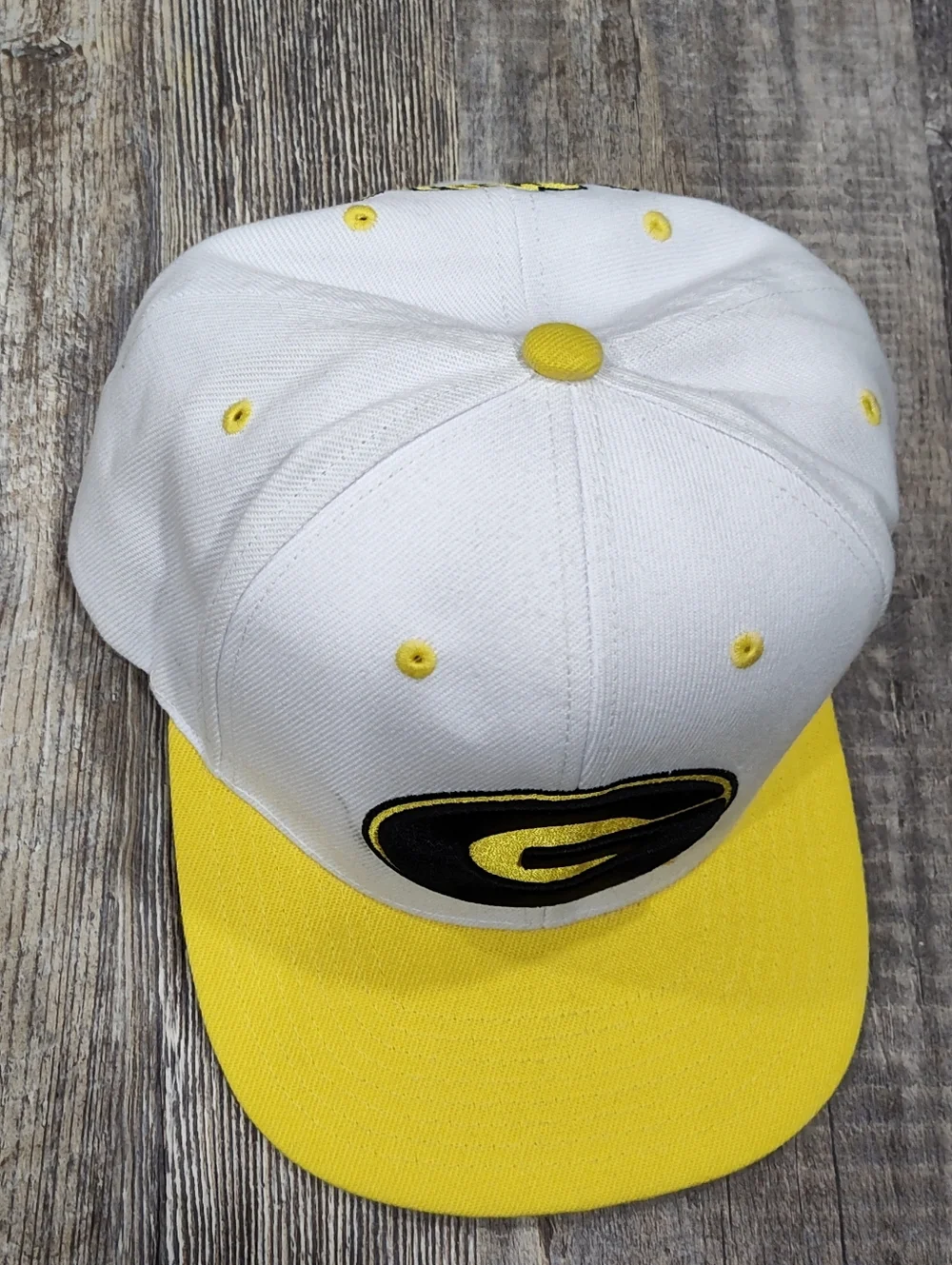 Grambling State Tigers Mitchell & Ness NCAA Snapback Hat Cap 3D Logo White